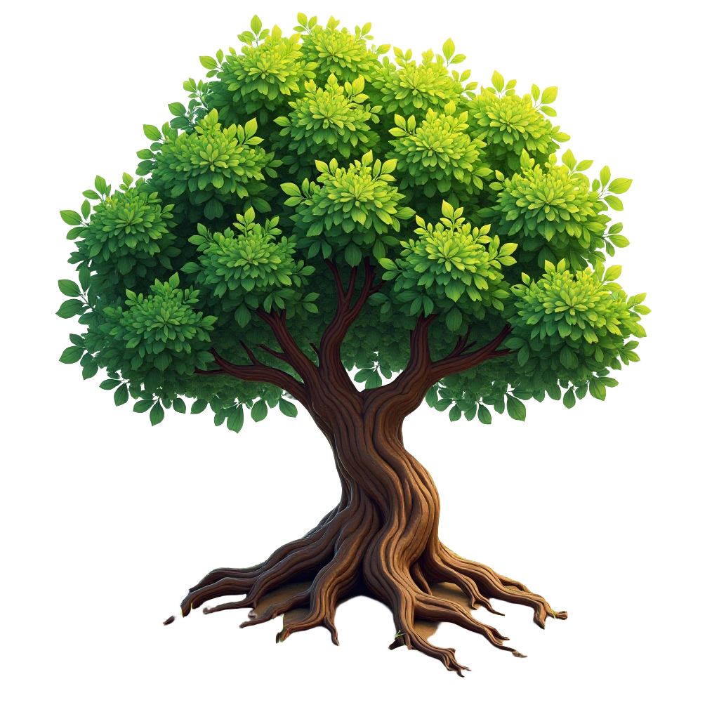 Vibrant Tree Illustration